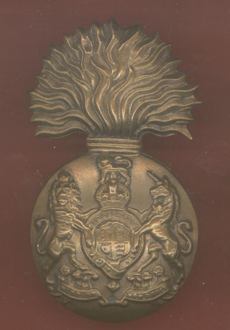 Scottish Royal Scots Fusiliers WW1 OR's glengarry badge