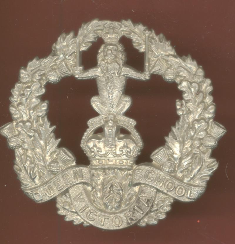 Scottish: Queen Victoria School (Dunblane) glengarry badge
