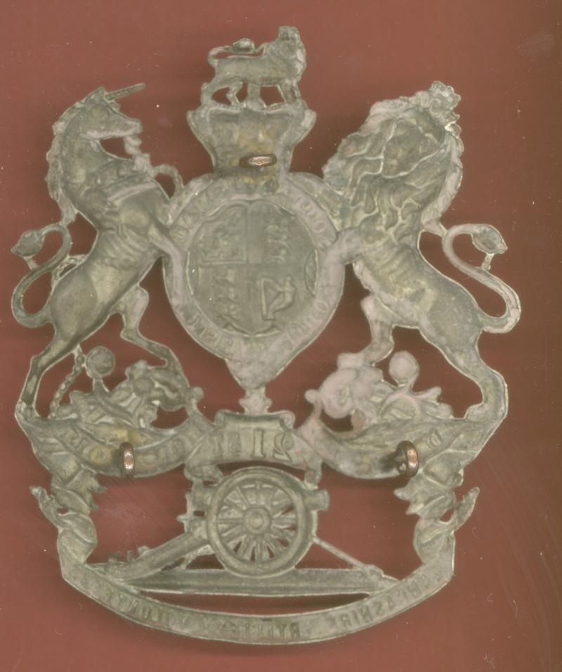 21st Lancashire Artillery Volunteers Victorian helmet plate