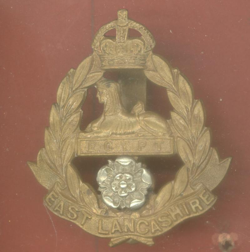 3rd Militia Bn. East Lancashire Regiment Edwardian cap badge