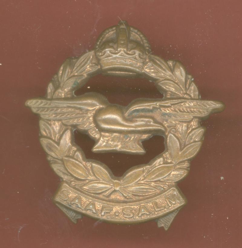 South African Air Force WW2 cap badge