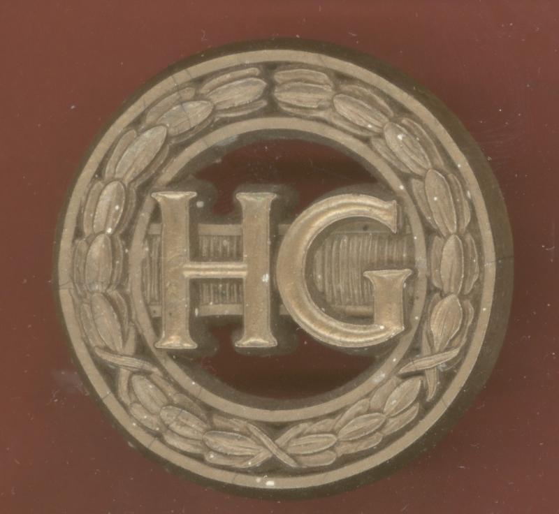 Home Guard WW2 plastic economy cap badge