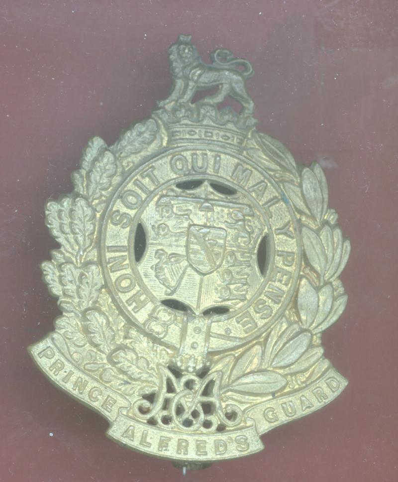South African Prince Alfred's Guard helmet plate