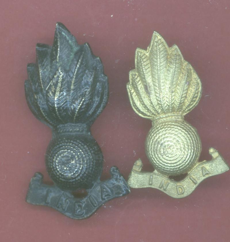 Indian Army Mountain Artillery collar badges