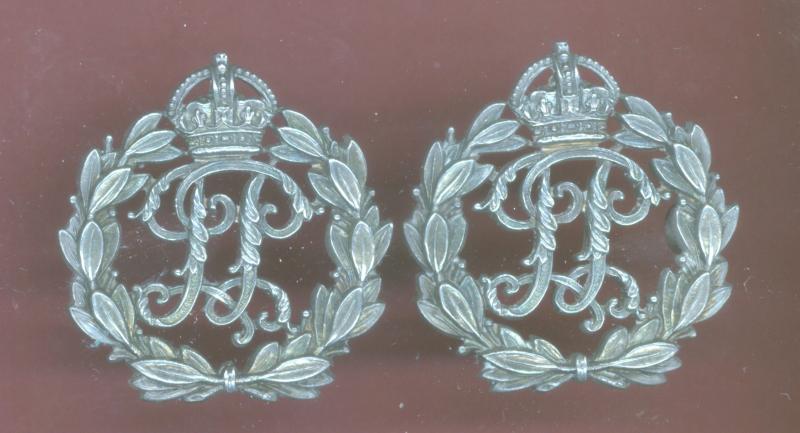 British Colonial Indian Police collar badges