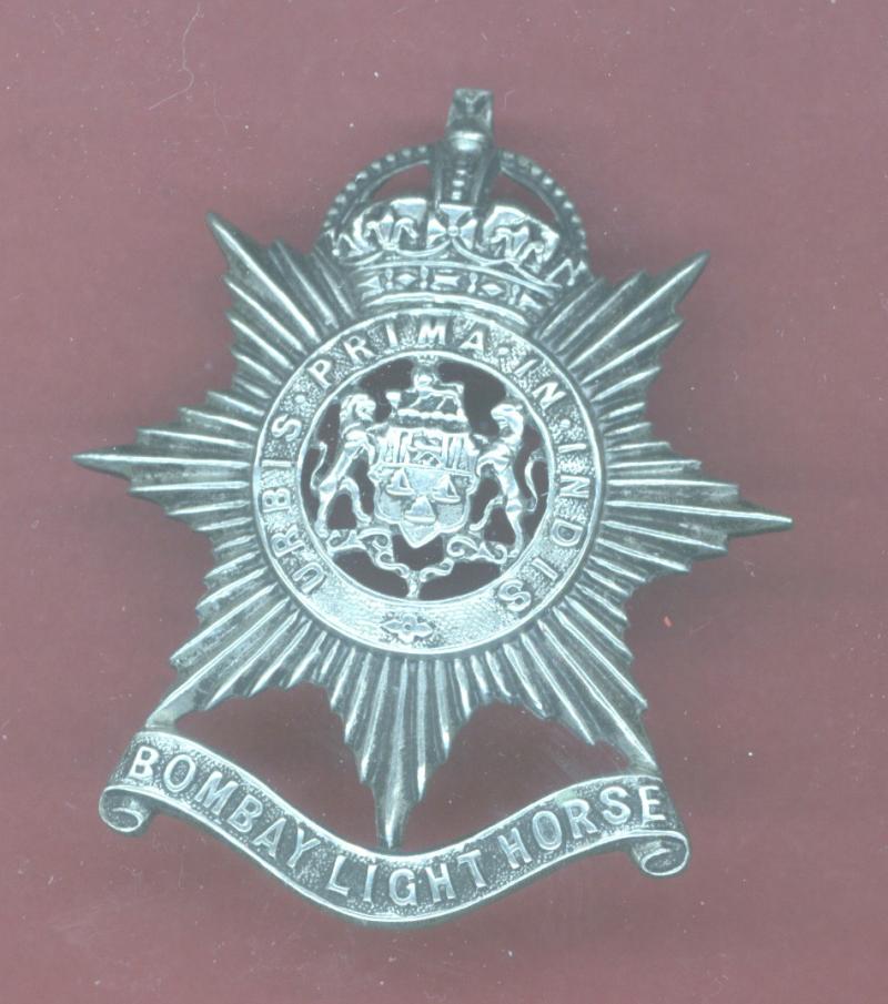 Indian Army Bombay Light Horse  head-dress badge