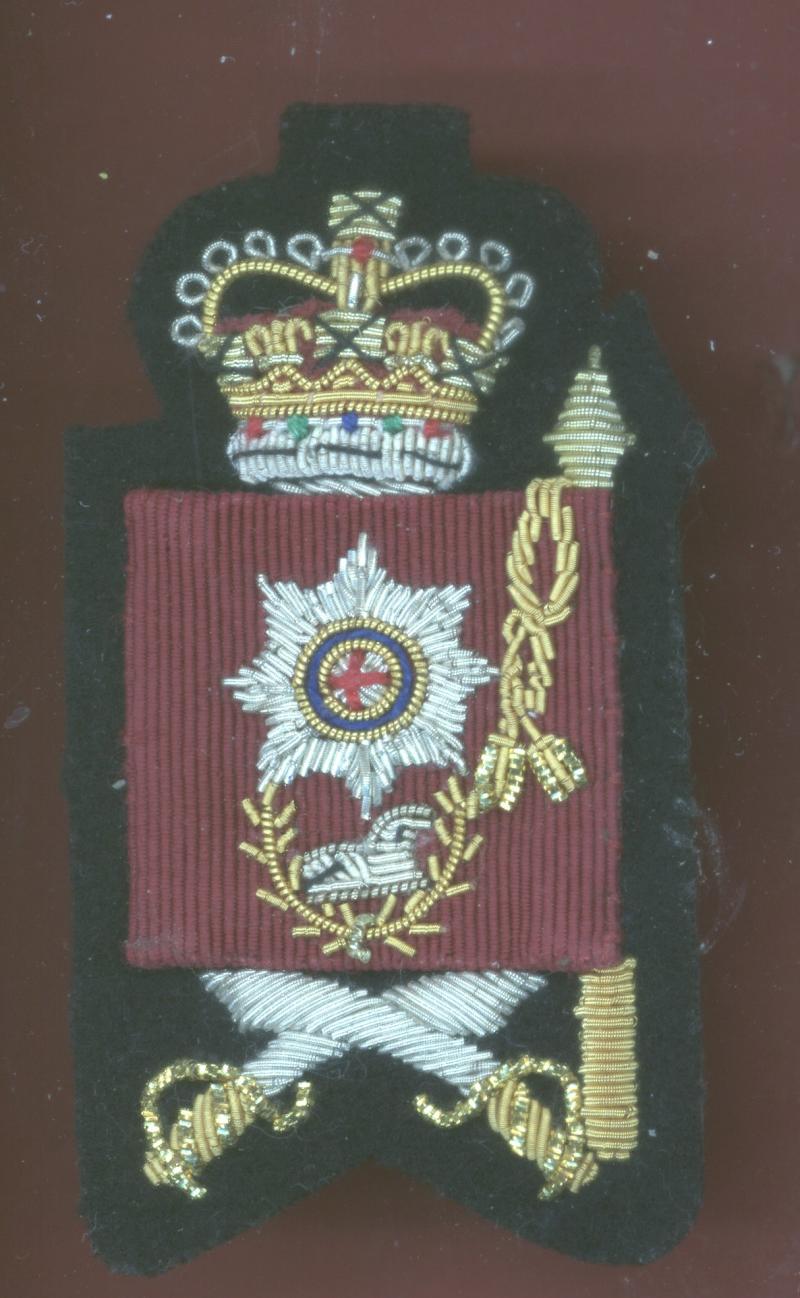 Coldstream Guards Colour Sergeant's mess dress rank badge