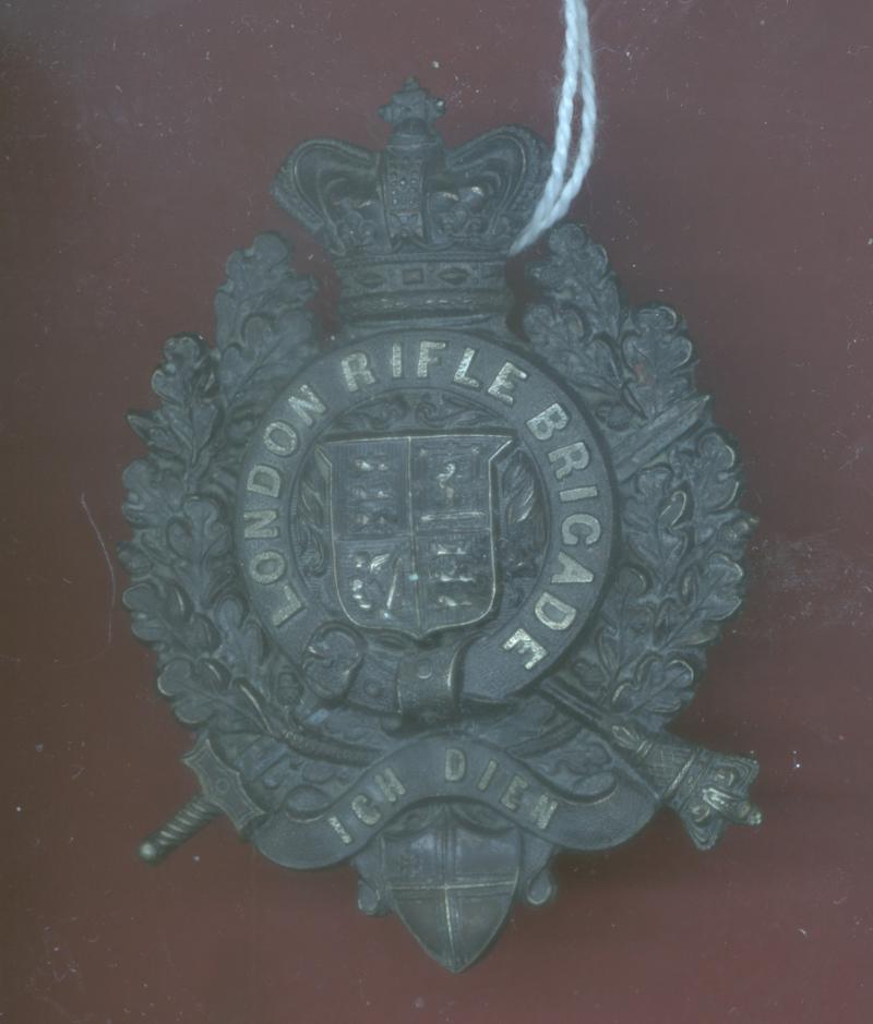 1st City of London Volunteer Rifle Brigade Victorian shoulder belt plate