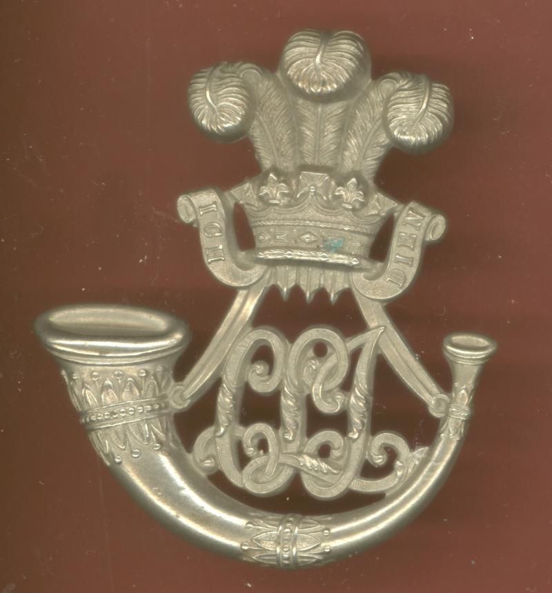 Ceylon Light Infantry post 1881 OR's helmet plate