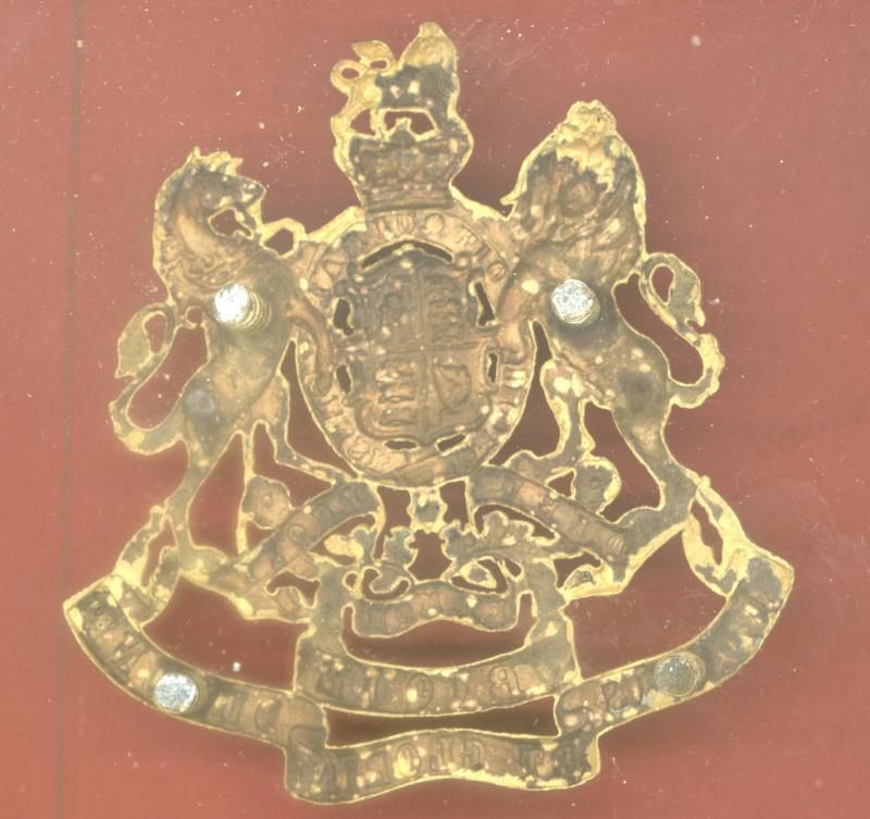 Royal Engineer Victorian Officer's binoculars pouch case badge