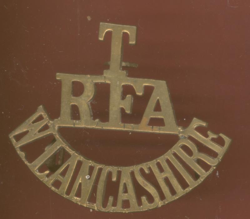 T / RFA / W.LANCASHIRE shoulder title