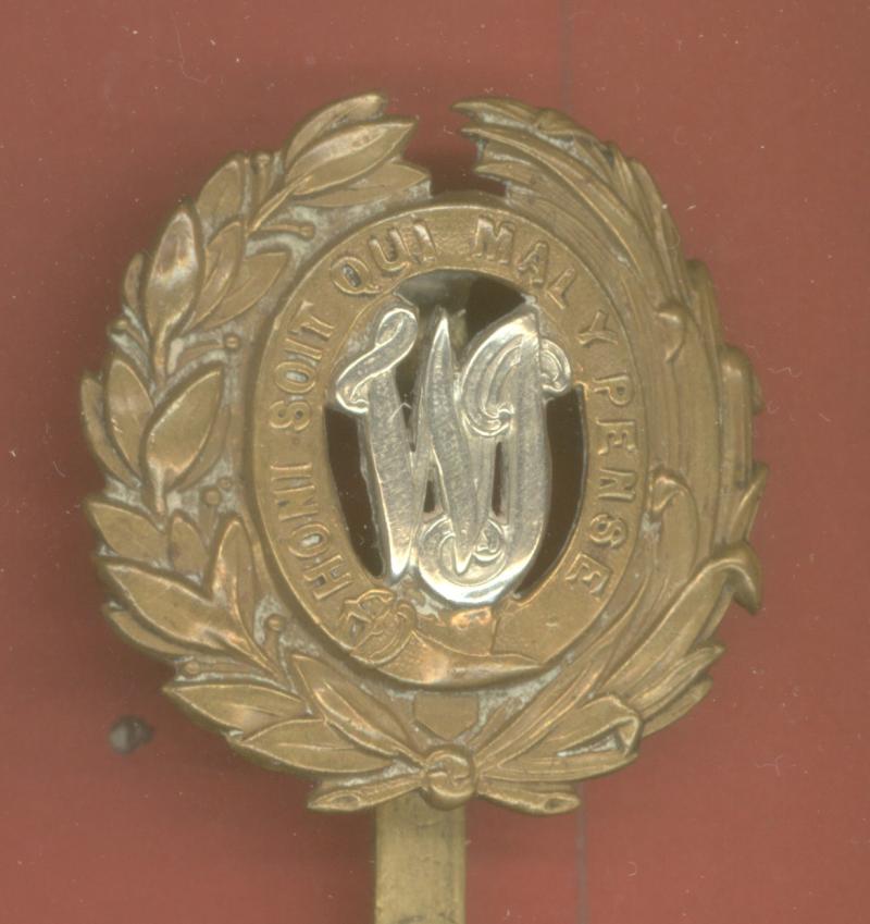 West India Regiment helmet / pagri badge