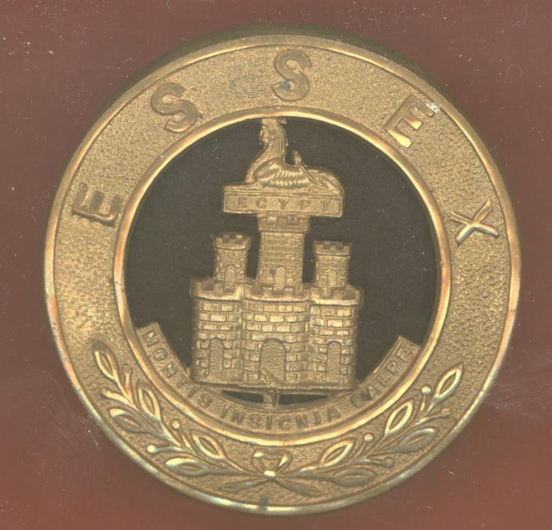 The Essex Regiment Edwardian helmet plate centre