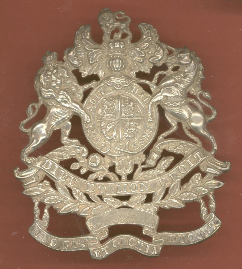 Royal Engineers Volunteers Victorian Officer's undress Sabretache badge