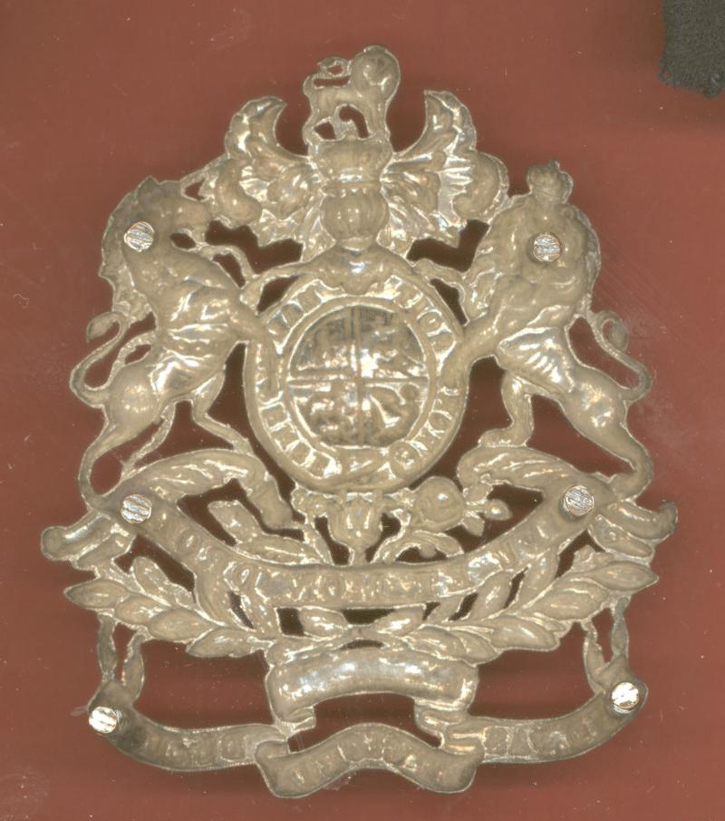Royal Engineers Volunteers Victorian Officer's undress Sabretache badge