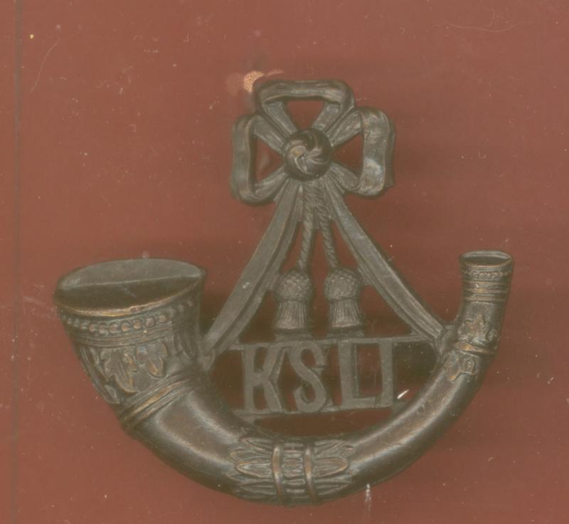 The King's Shropshire Light Infantry Officer's OSD cap badge