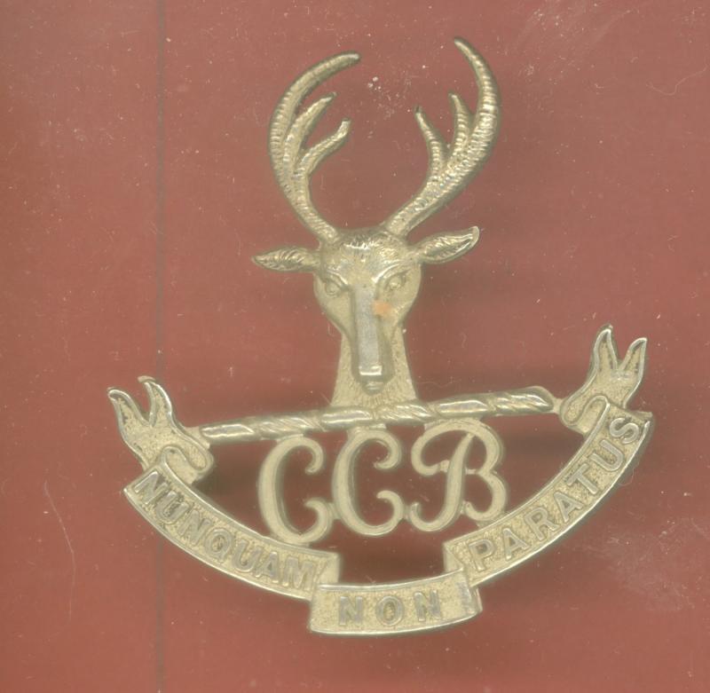 Ceylon Cadet Battalion OR's cap badge