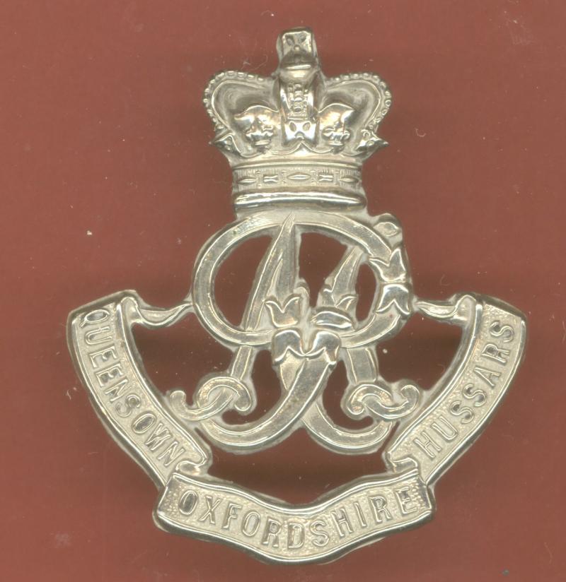 Queen's Own Oxfordshire Hussars OR's cap badge