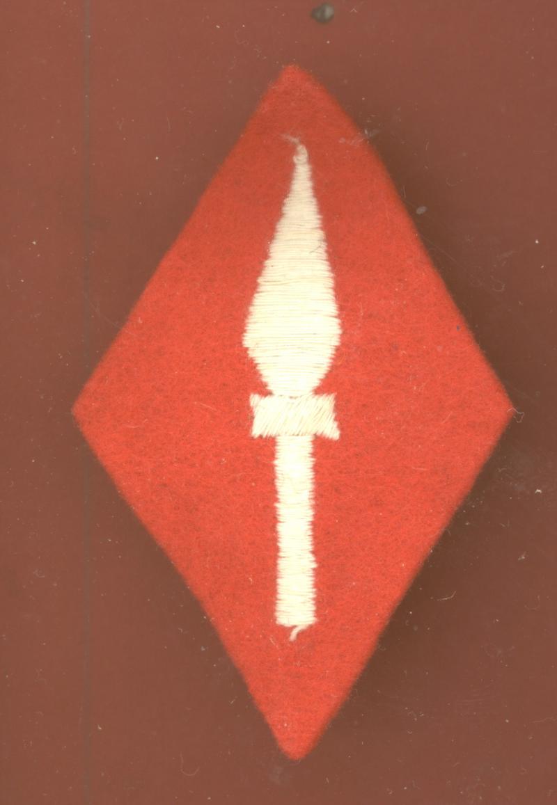 1st Corps cloth formation sign