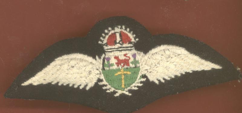 British Colonial Rhodesia Pilot's flight wings