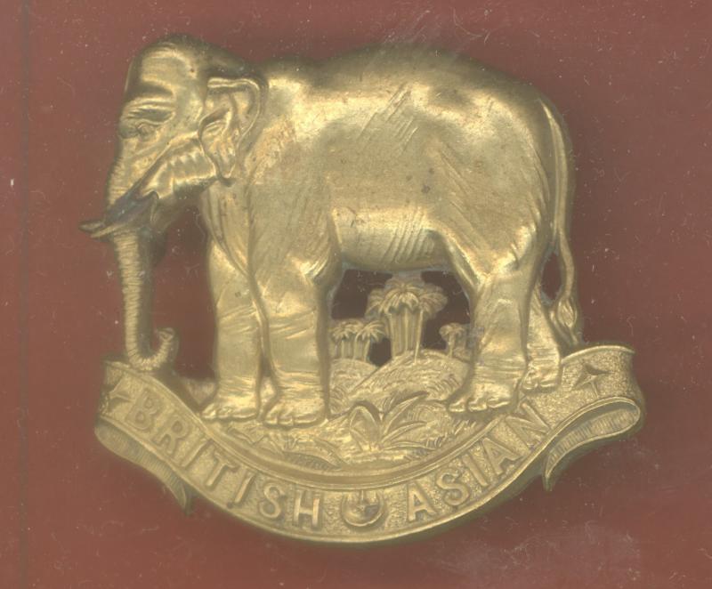 British & Asian Squadron King’s Colonials Boer War slouch hat badge.