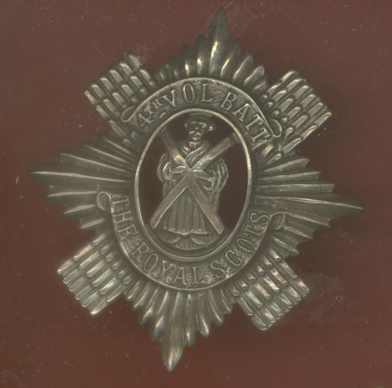 4th VB Royal Scots OR's glengarry badge