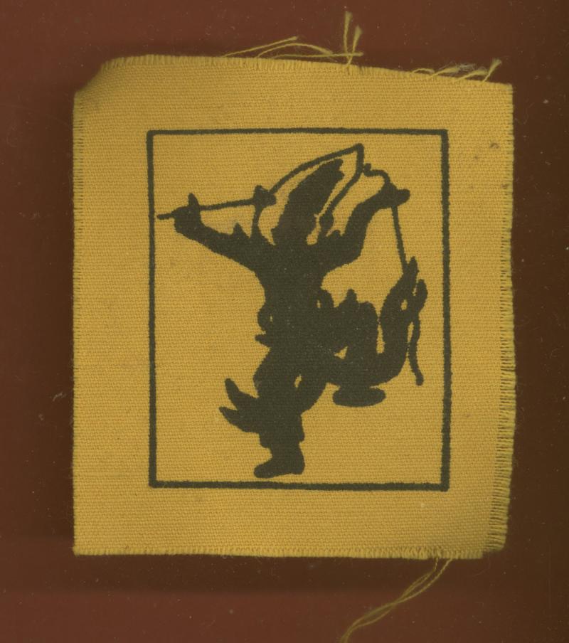 British Troops Siam cloth formation sign