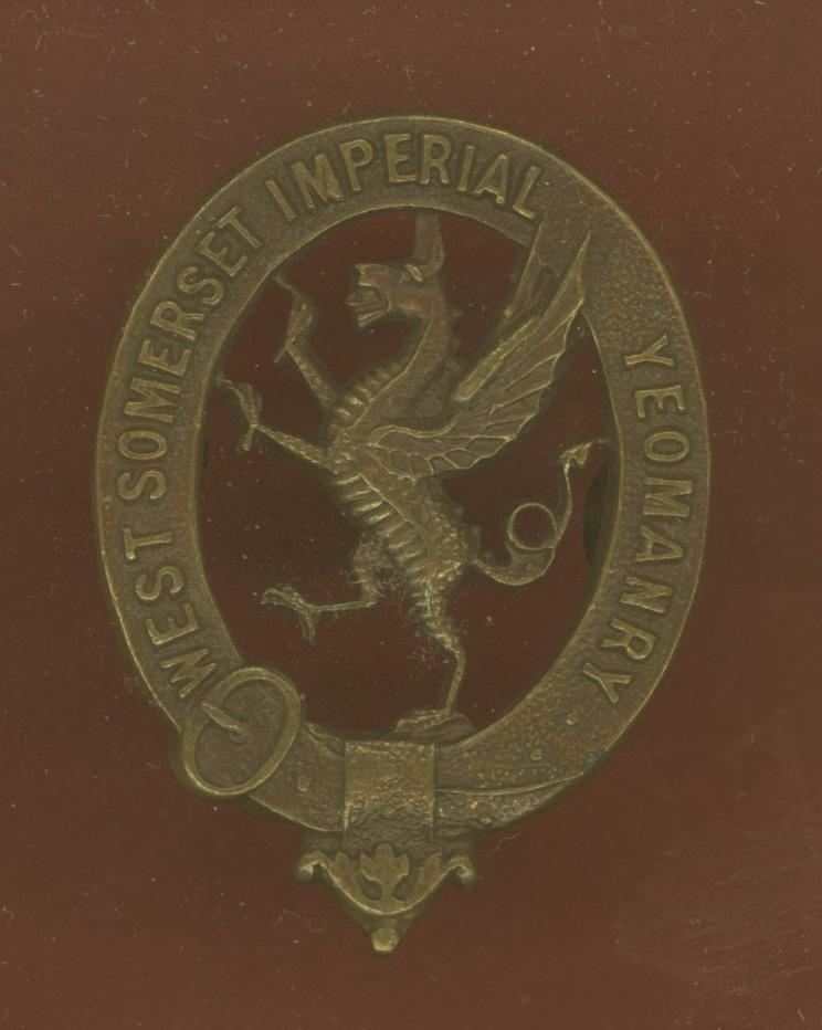 West Somerset Imperial Yeomanry  OR's cap badge