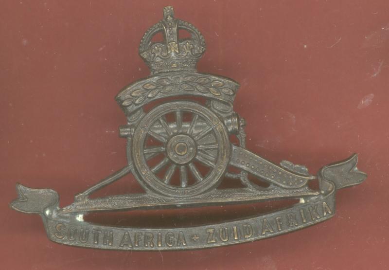 South African Artillery  circa 1922 cap badge