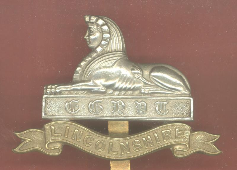 Lincolnshire Regiment OR's cap badge