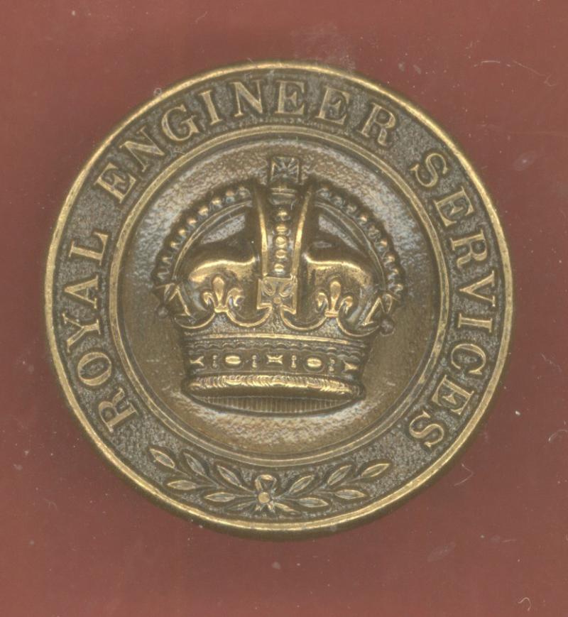 Royal Engineer Services WW1 Officer's cap badge