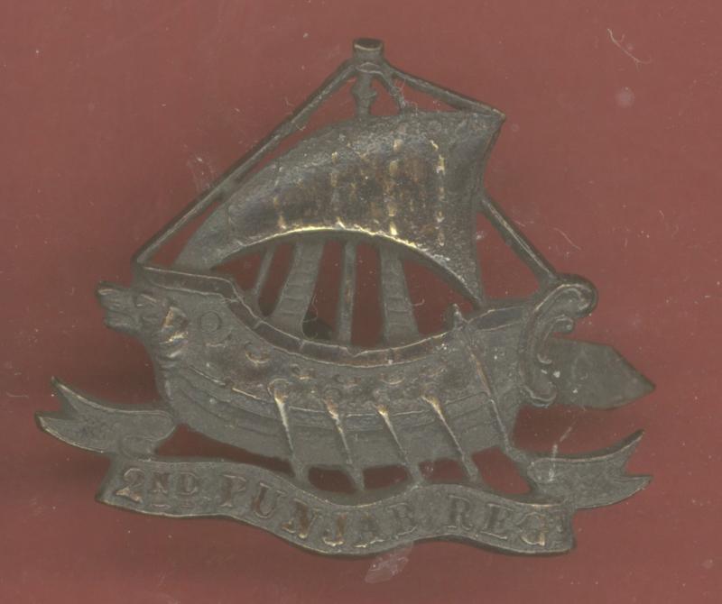 Indian Army 2nd Punjab Regiment Officer's OSD cap badge