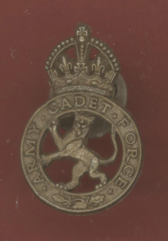 Army Cadet Corps WW2 plastic ecomony lapel badge
