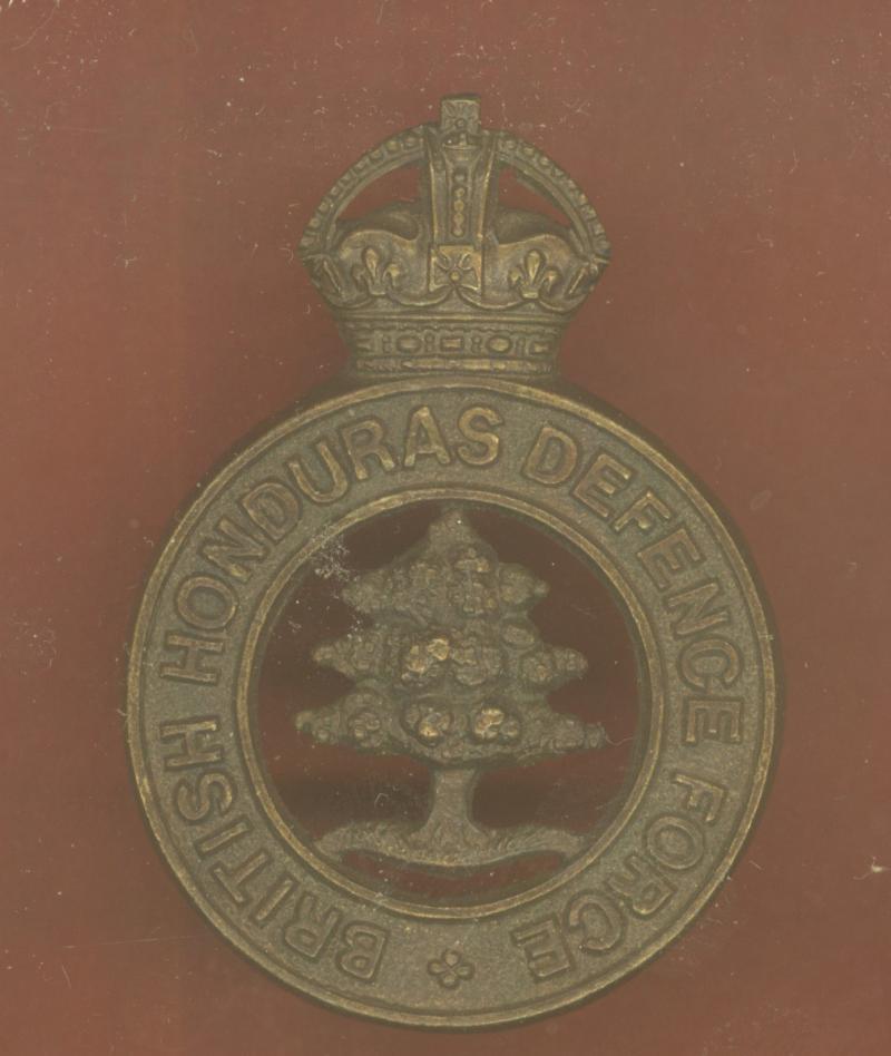 British Honduras Defence Force or Volunteer Guard cap badge
