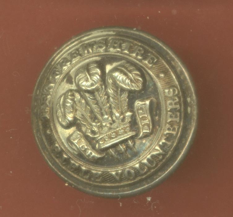 Scottish Renfrewshire Rifles Volunteers Victorian Officer button