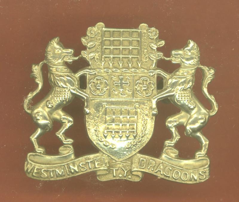 Westminster Dragoons Territorial Yeomanry OR's cap badge