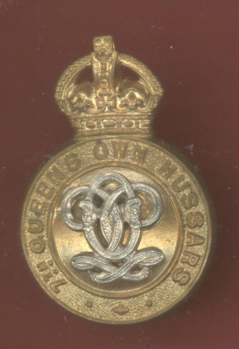 7th Queen's Own Hussars OR's cap badge
