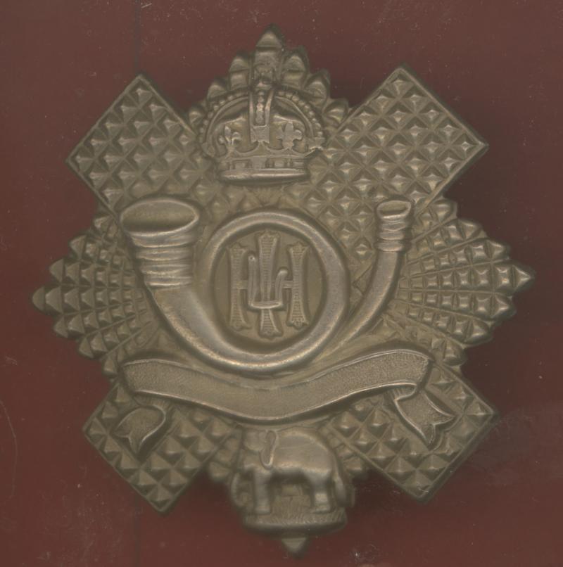 Scottish 5th,7th & 8th Battns. Highland Light Infantry Edwardian OR's glengarry badge