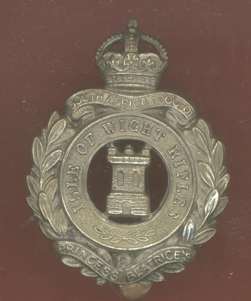 8th Bn. Hampshire Regt., Isle of Wight Rifles cap badge