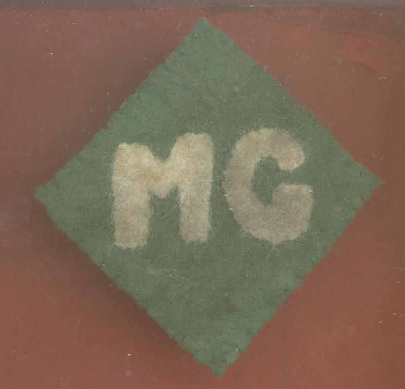 126th Coy. Machine Gun Corps WW1 cloth formation sign
