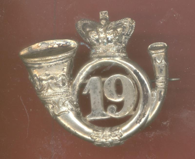 Scottish 19th (Glasgow 2nd Northern) Lanarkshire Rifle Volunteers Victorian Officer's glengarry badge