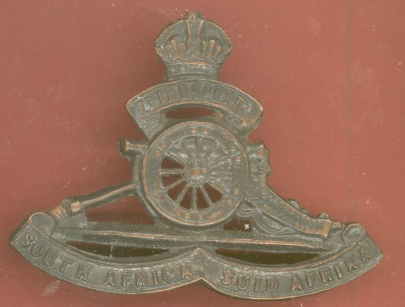 South African Artillery WW2 cap badge
