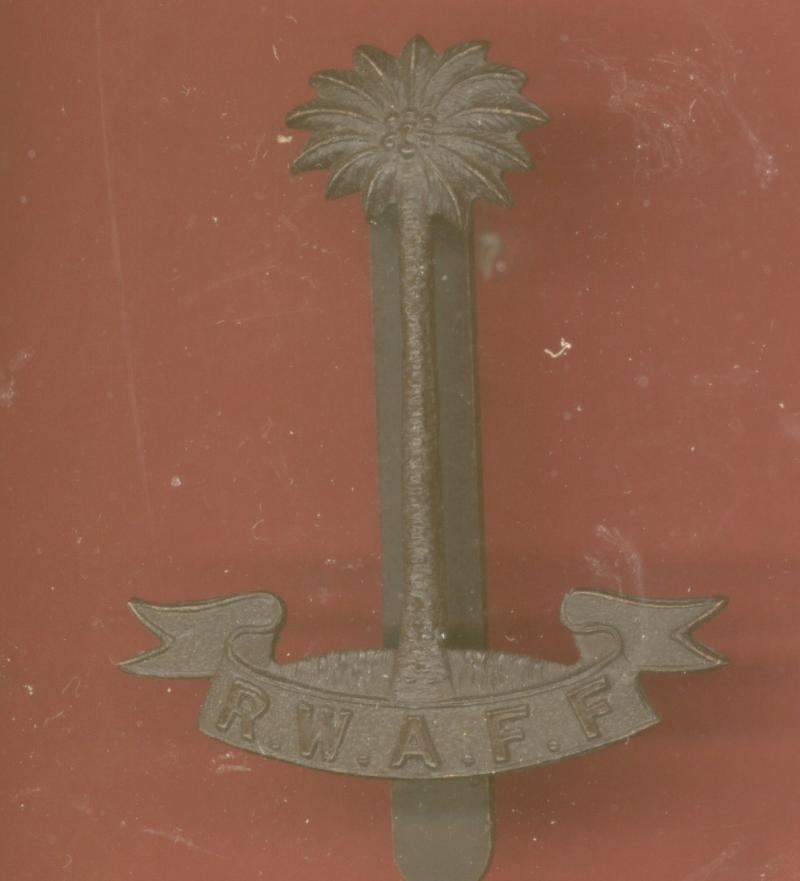 Royal West African Frontier Force WW2 Officer's cap badge