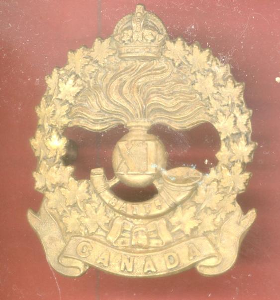 Canadian 11th Saskatchewan Bn. WW1 CEF cap badge