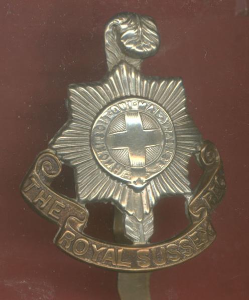 Royal Sussex Regiment  OR's cap badge