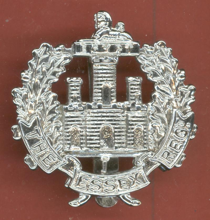 The Essex Regiment Chrome cap badge