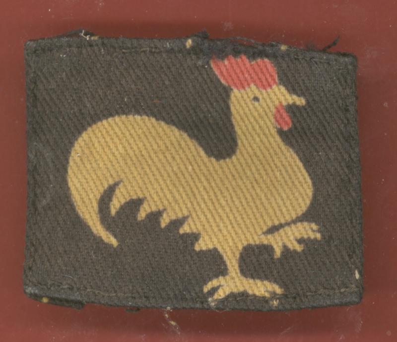 WW2 40th Division printed formation badge