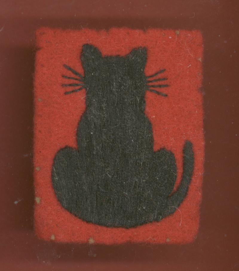 56th (London) Infantry Division WW2 cloth formation sign