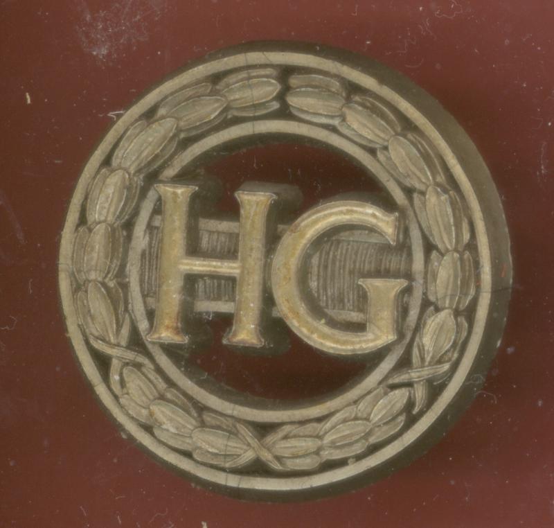 Home Guard WW2 plastic economy cap badge