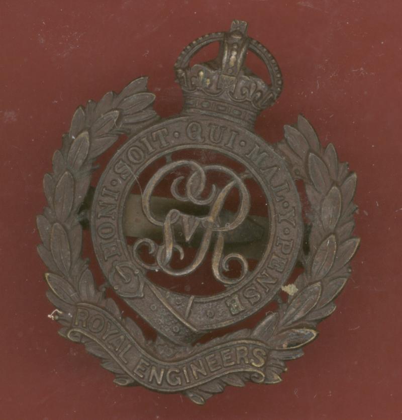 Royal Engineers WW1 Officer's OSD cap badge